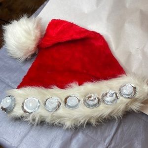 A blinged out santa hat